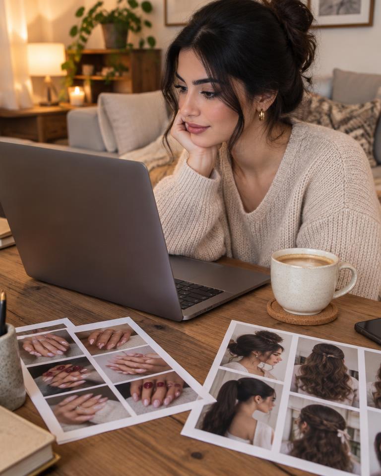 Cliente consultant des inspirations beauté